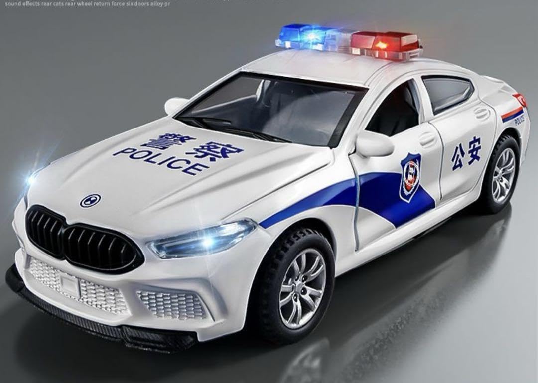 Amazon.co.jp: 入手極難 公安警察パトカー 在秘密警察1/32合金製 EONQ